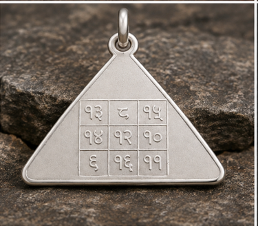 Numerology Grid Pendant